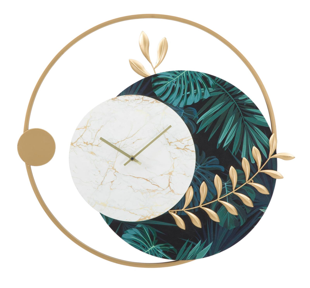 Mauro Ferretti Orologio da Muro Roundy Green 65 x 4,5 x 60 cm