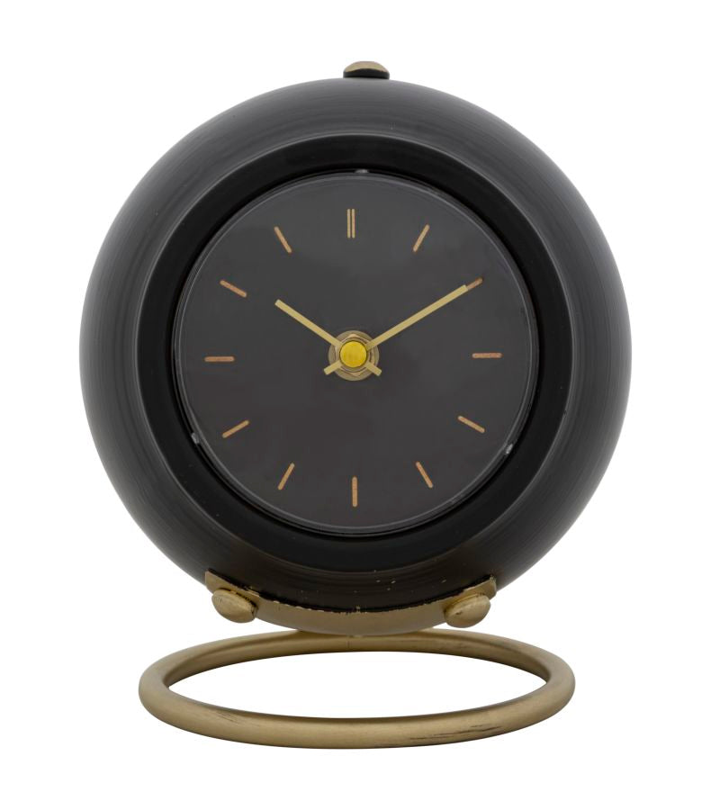 Mauro Ferretti Orologio da Tavolo Ball Nero 16 x 13 x 19 cm