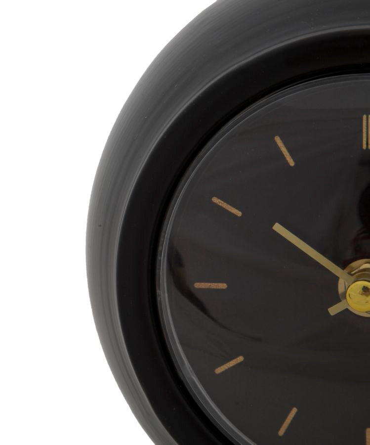 Mauro Ferretti Orologio da Tavolo Ball Nero 16 x 13 x 19 cm