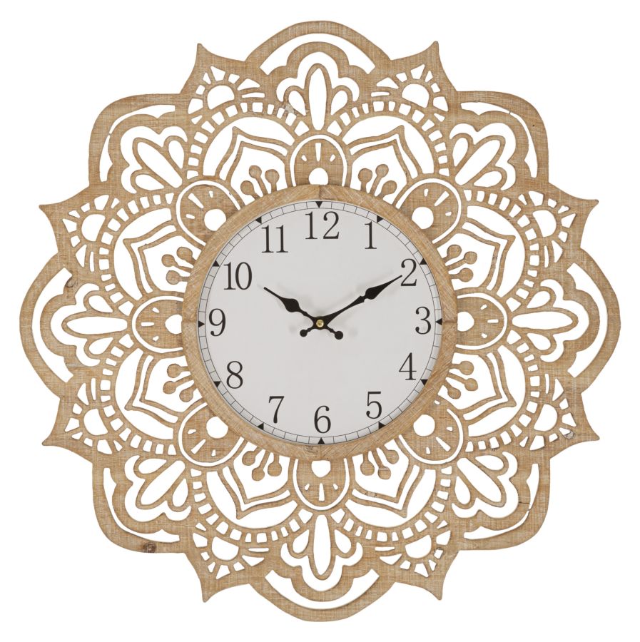 Mauro Ferretti Orologio da Muro Carving Ø 60 x 4,5 cm