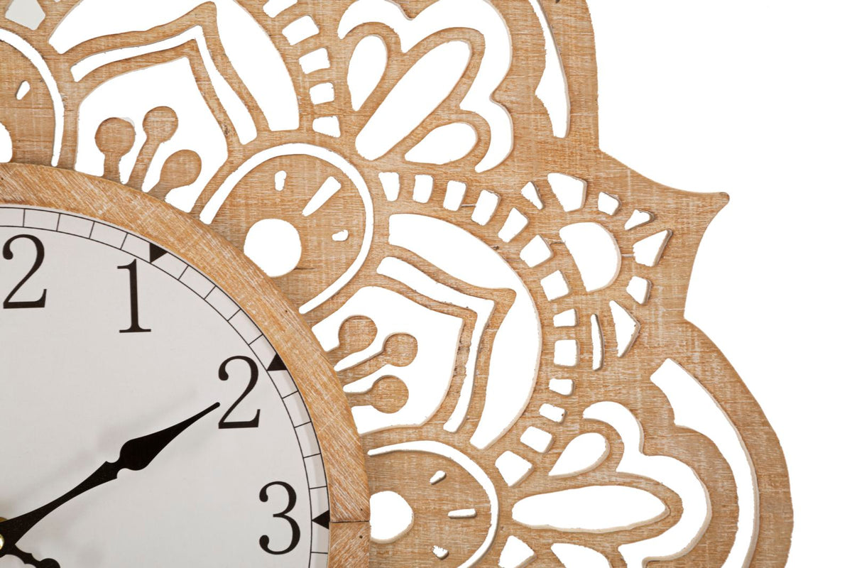 Mauro Ferretti Orologio da Muro Carving Ø 60 x 4,5 cm