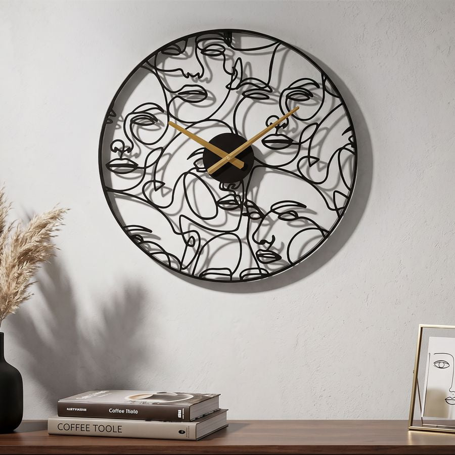 Mauro Ferretti Orologio da Muro Faces Ø 50 x 3,5 cm