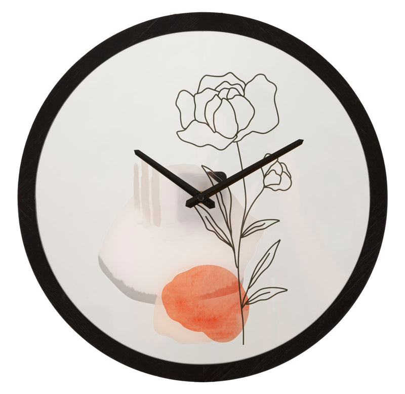 Mauro Ferretti Orologio da Muro Flower -a- Ø 40 x 3,5 cm