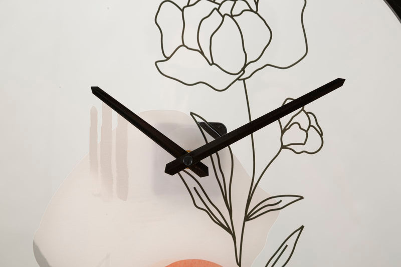 Mauro Ferretti Orologio da Muro Flower -a- Ø 40 x 3,5 cm