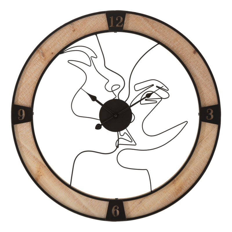 Mauro Ferretti Orologio da Muro Couple Ø 60 x 3 cm