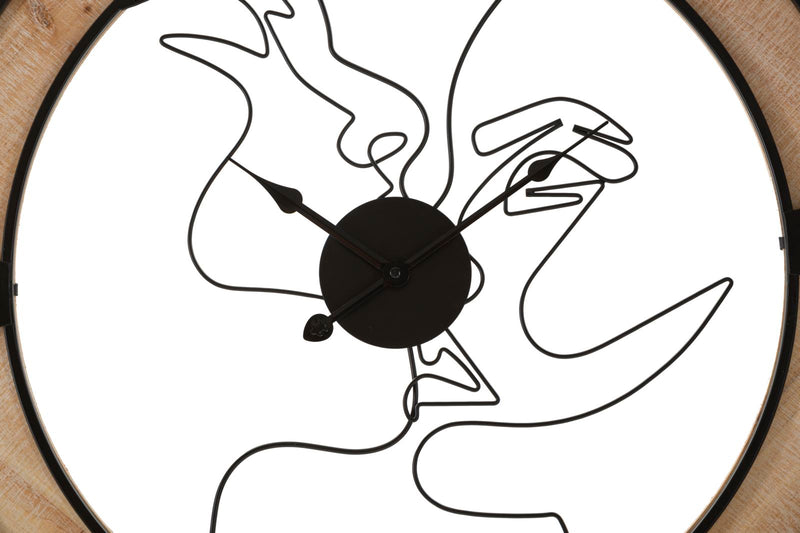 Mauro Ferretti Orologio da Muro Couple Ø 60 x 3 cm
