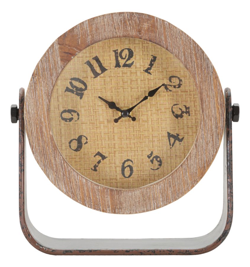 Mauro Ferretti Orologio da Tavolo Round 23,5 x 7 x 24 cm