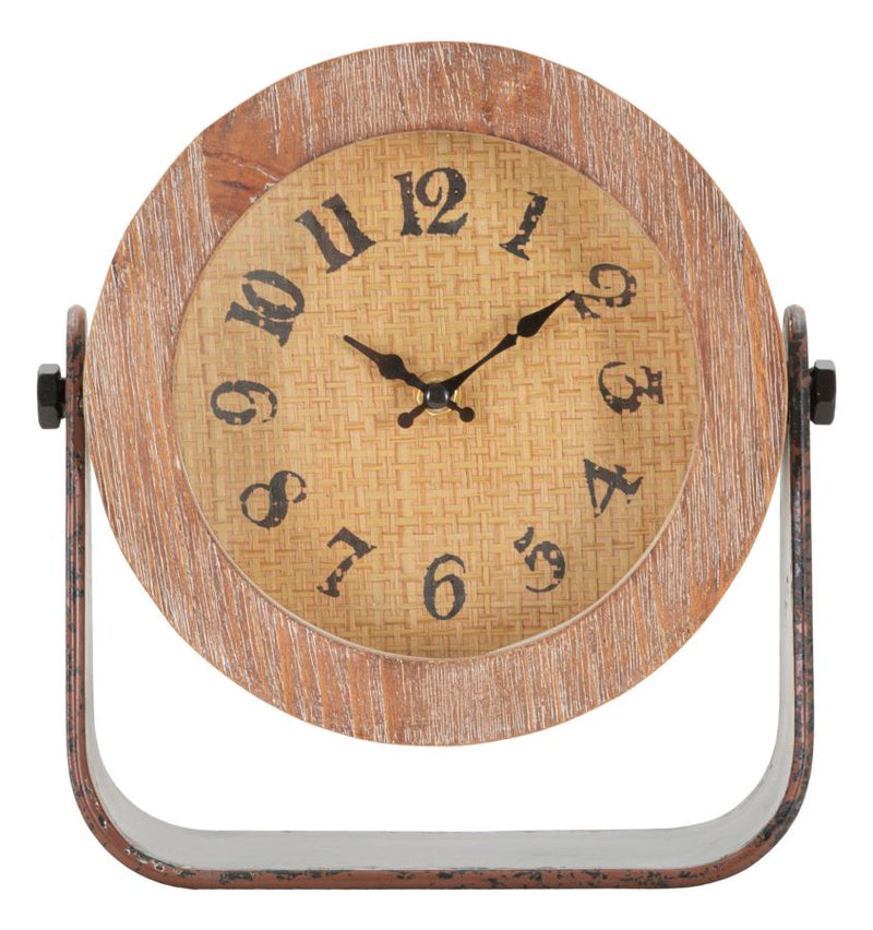 Mauro Ferretti Orologio da Tavolo Round 23,5 x 7 x 24 cm