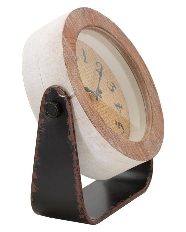 Mauro Ferretti Orologio da Tavolo Round 23,5 x 7 x 24 cm