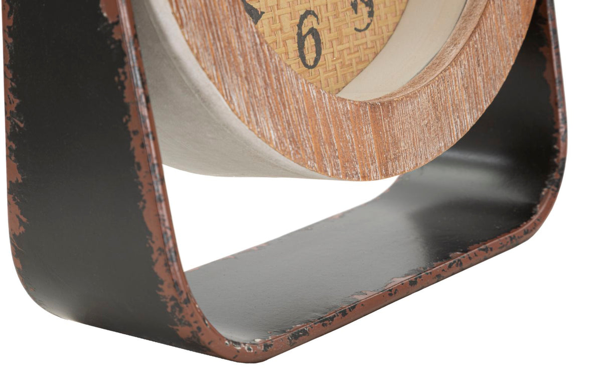 Mauro Ferretti Orologio da Tavolo Round 23,5 x 7 x 24 cm