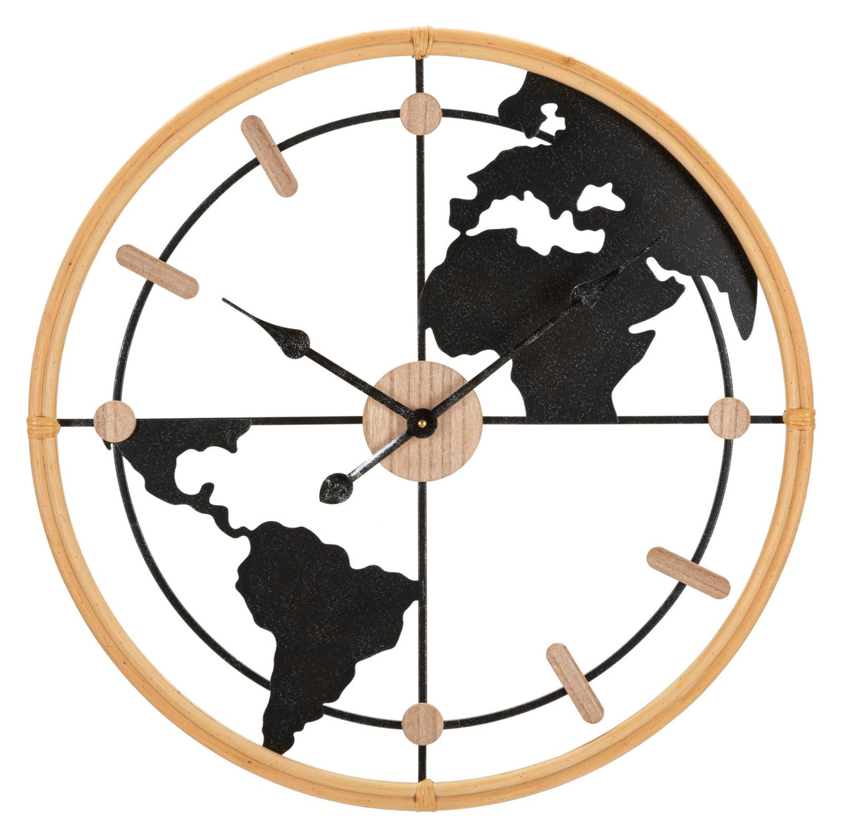 Mauro Ferretti Orologio da Muro World New Ø 60 x 5 cm
