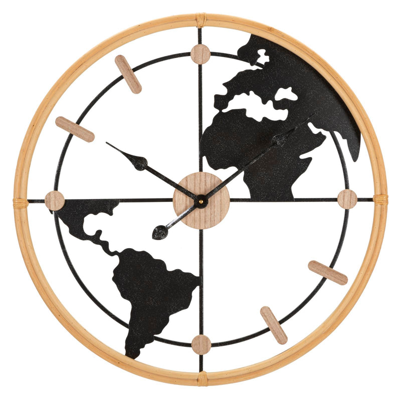 Mauro Ferretti Orologio da Muro World New Ø 60 x 5 cm
