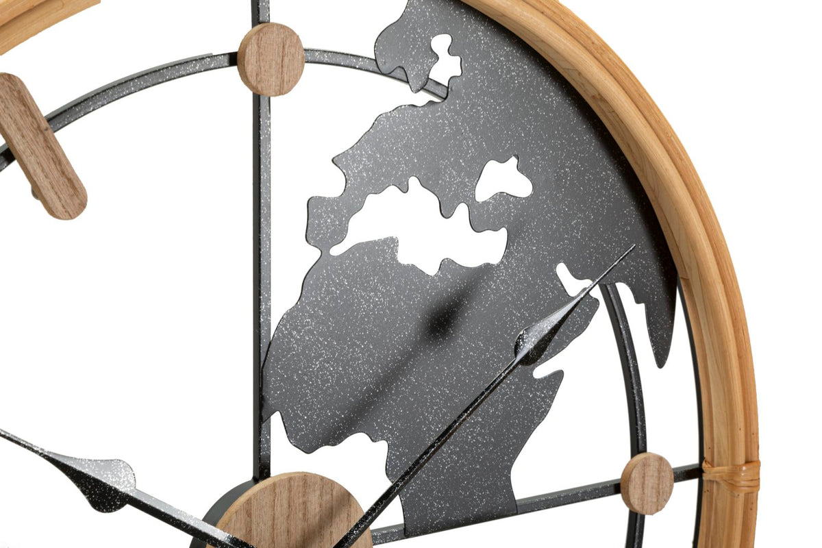 Mauro Ferretti Orologio da Muro World New Ø 60 x 5 cm