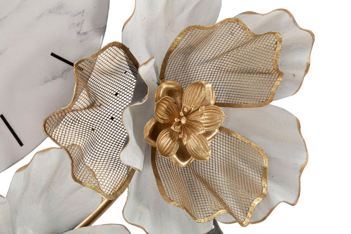 Mauro Ferretti Orologio da Muro Flowers 64 x 8 x 64 cm