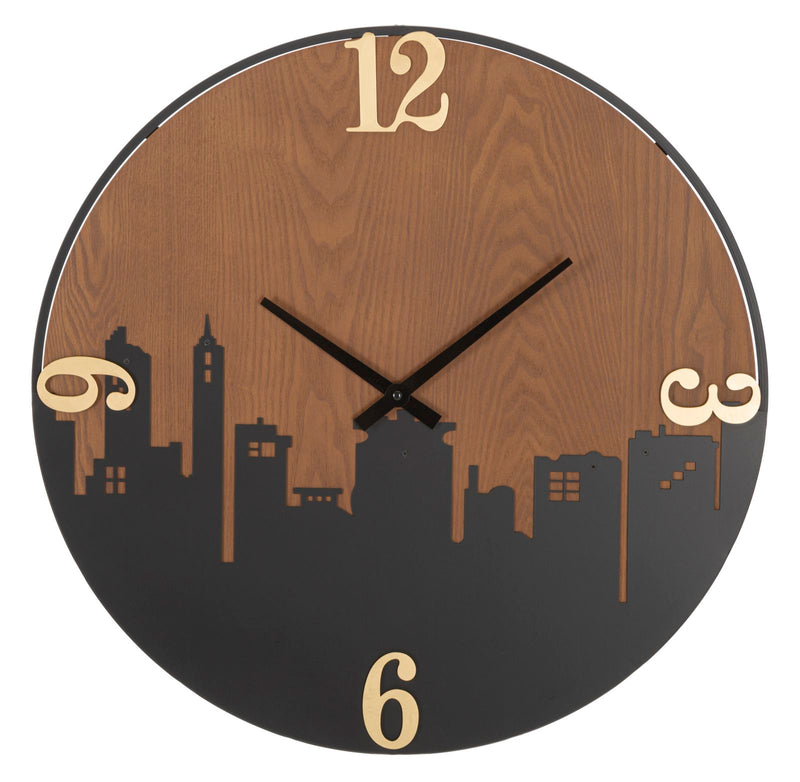 Mauro Ferretti Orologio da Muro City Ø 60 x 2 cm