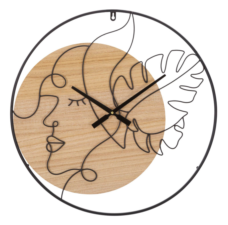 Orologio da muro elegant -b- cm ø 60x2