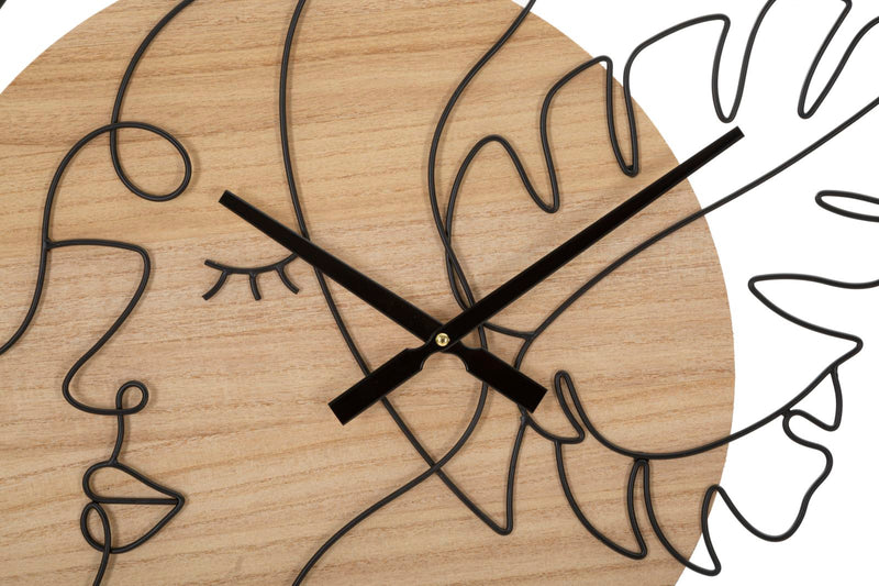 Orologio da muro elegant -b- cm ø 60x2