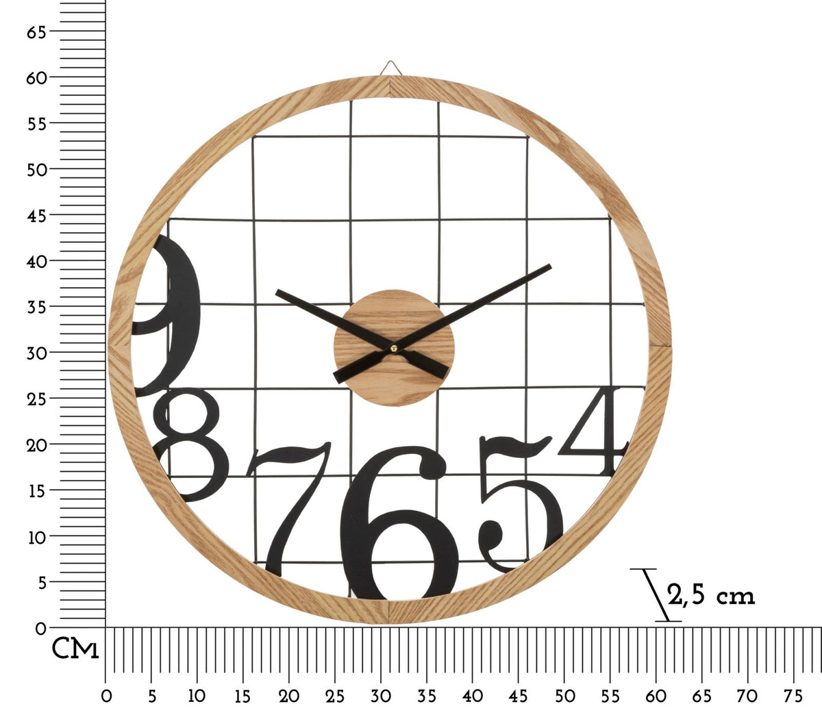 Mauro Ferretti Orologio da Muro Numbers Ø 60 x 2,5 cm