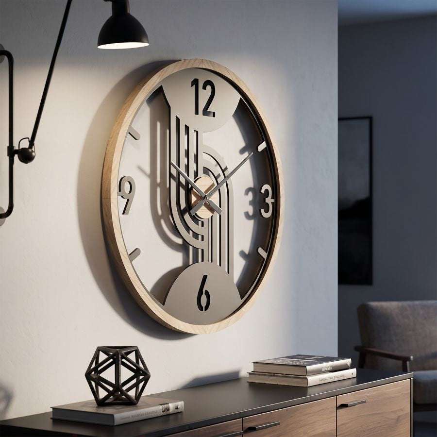 Mauro Ferretti Orologio da Muro Clips Ø 60 x 2,5 cm