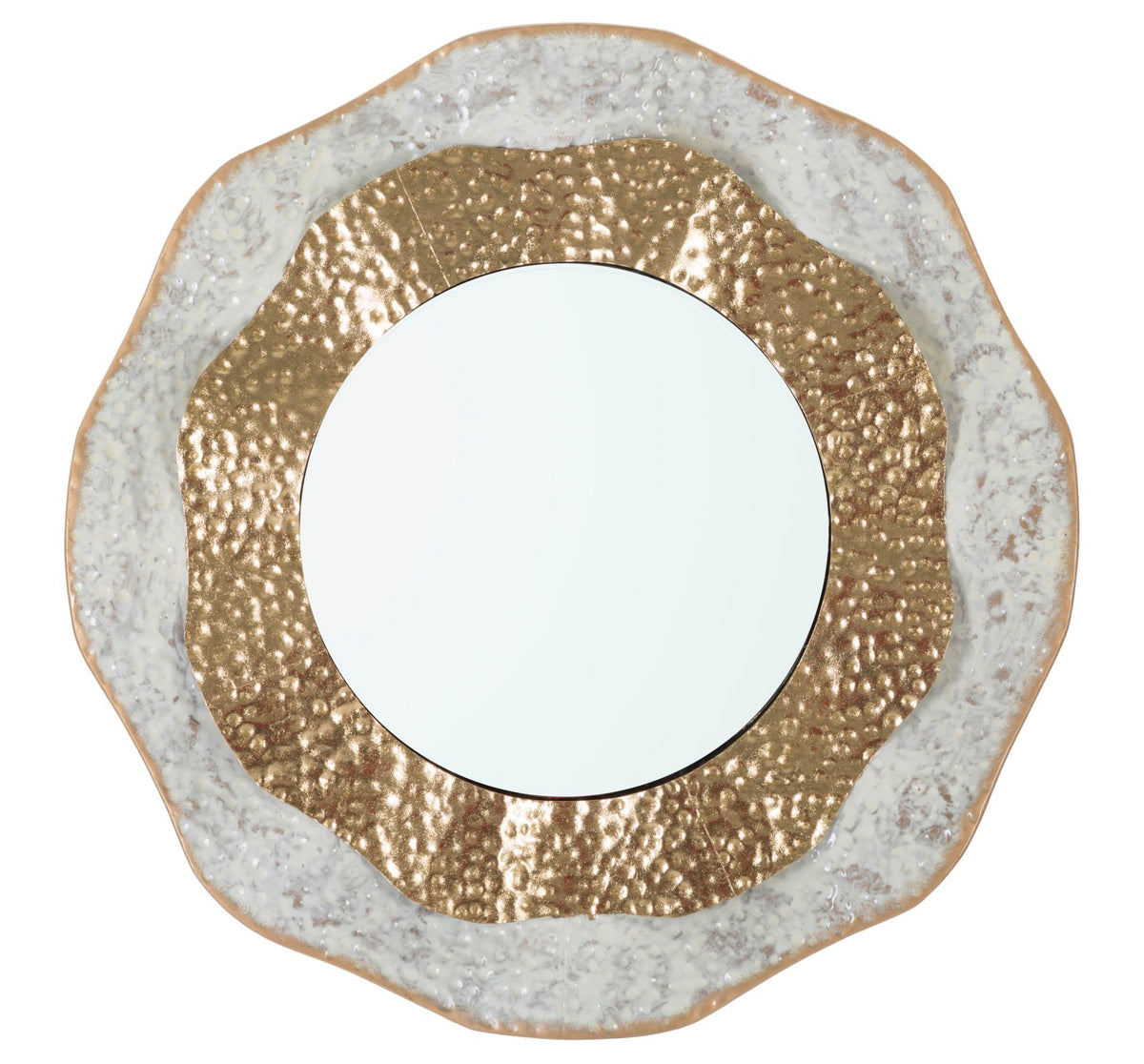 Mauro Ferretti Specchio da Muro Shai Light Ø 54,5 x 4,5 cm