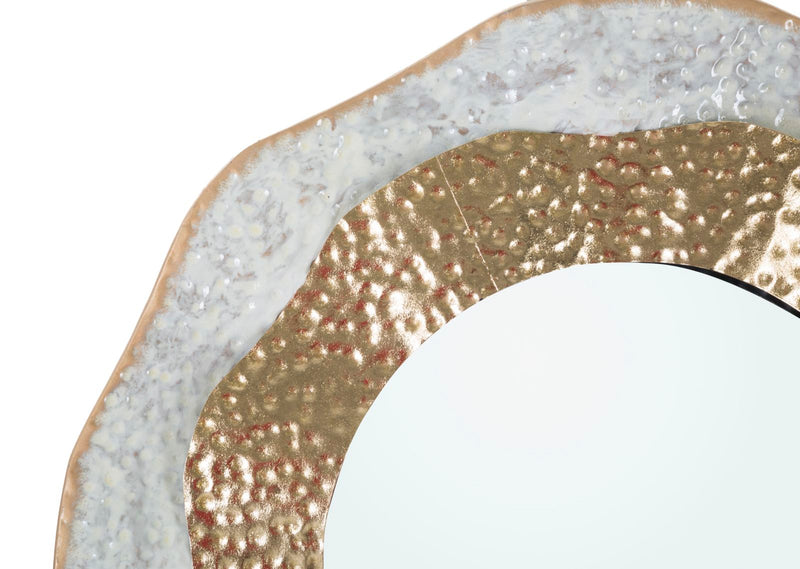 Mauro Ferretti Specchio da Muro Shai Light Ø 54,5 x 4,5 cm