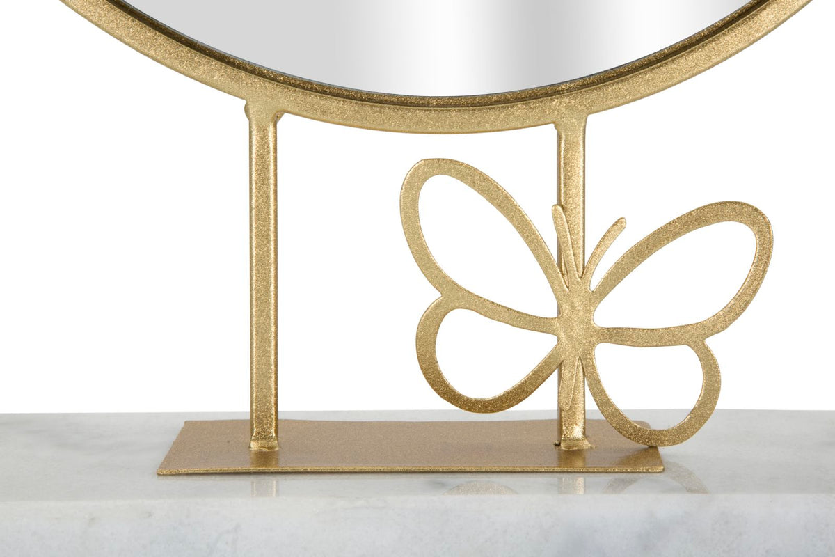 Mauro Ferretti Specchio da Appoggio Butterfly 30 x 9 x 39,5 cm