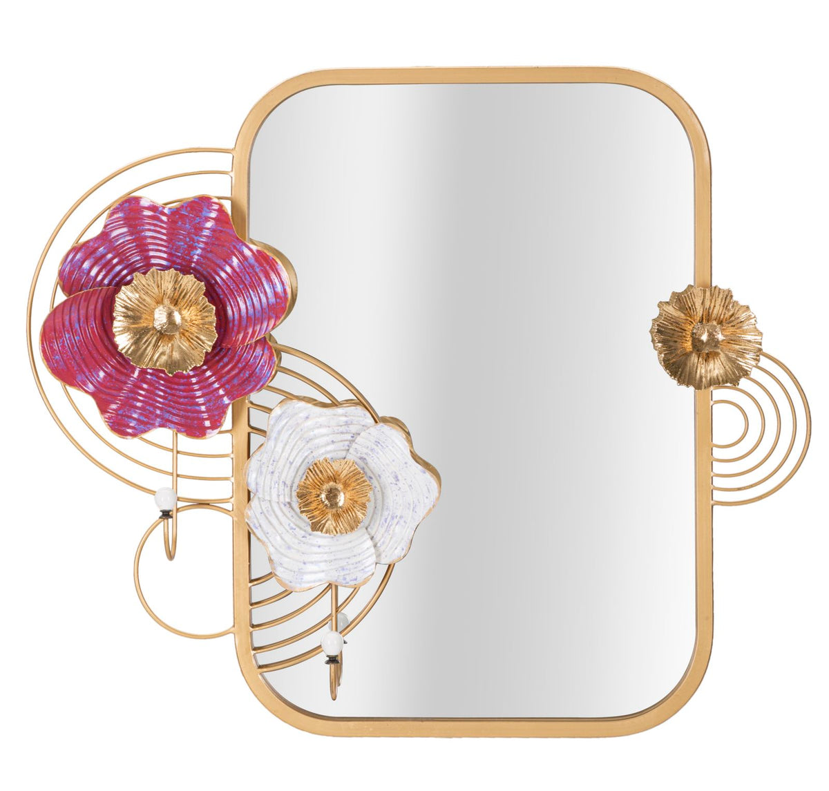 Mauro Ferretti Specchio da Muro Lovis 75 x 9,5 x 64,1 cm