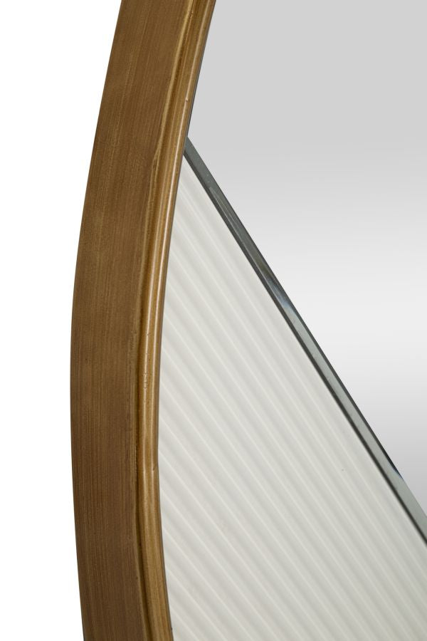 Specchio da muro tolosa cm ø 80x4 (misura specchio cm 73x64)