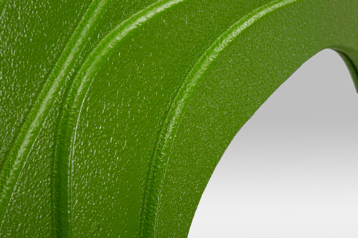 Specchio da muro dalia verde cm 90x4x97 (misura specchio cm 43x45)