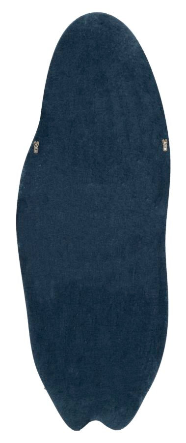 Specchio da muro chanele blu cm 60x4x160 (misura specchio cm 39x137)