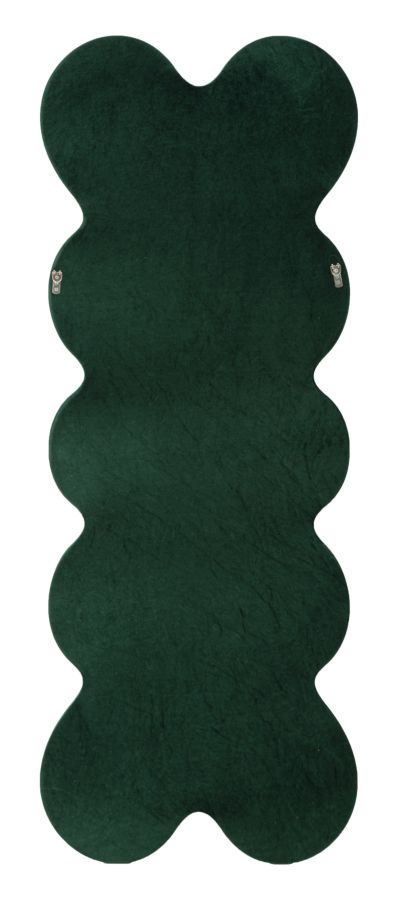 Specchio da muro monica verde cm 58x4x160 (misura specchio cm 39x124)