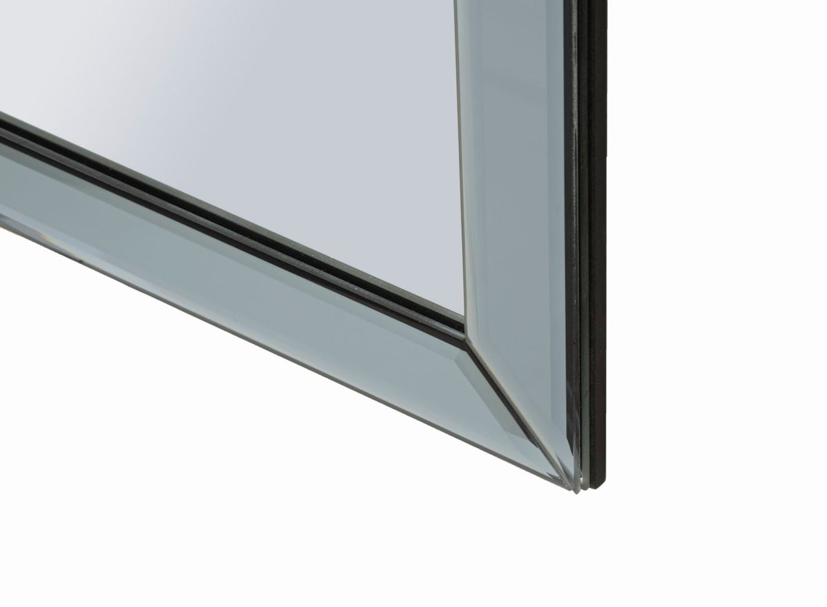 Specchio da muro ankara grigio cm 85x1x100 (misura specchio cm 78x93)