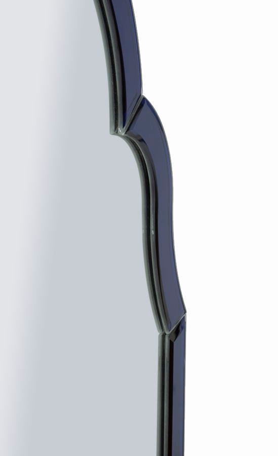 Specchio da muro tangeri blu cm 47x1x80 (misura specchio cm 41x74)