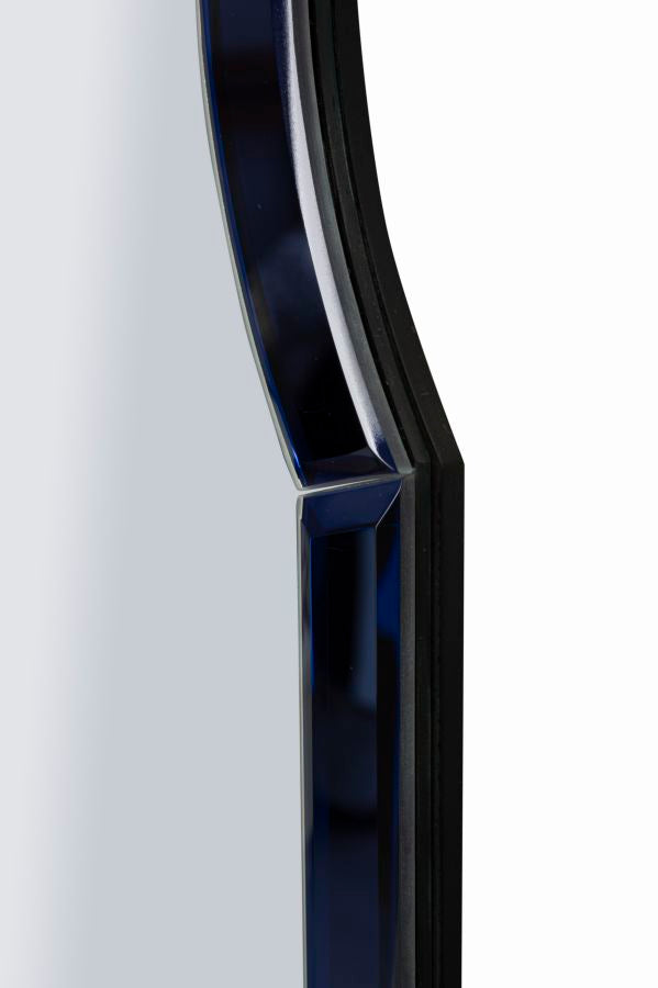 Specchio da muro tangeri blu cm 47x1x80 (misura specchio cm 41x74)