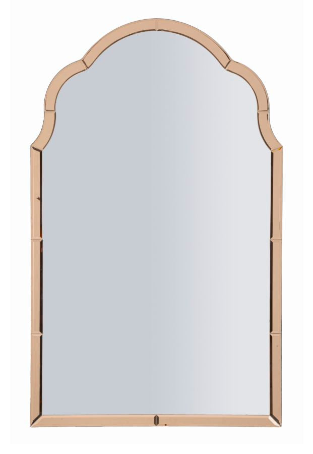 Specchio da muro tangeri rosa cm 62x1x100 (misura specchio cm 55x94)