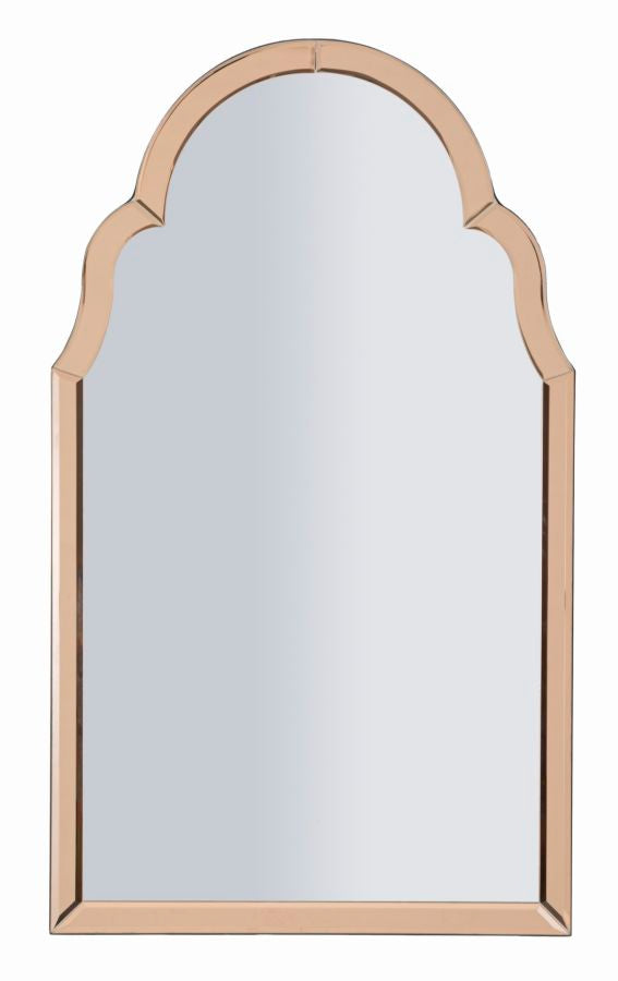 Specchio da muro tangeri rosa cm 47x1x80 (misura specchio cm 41x74)