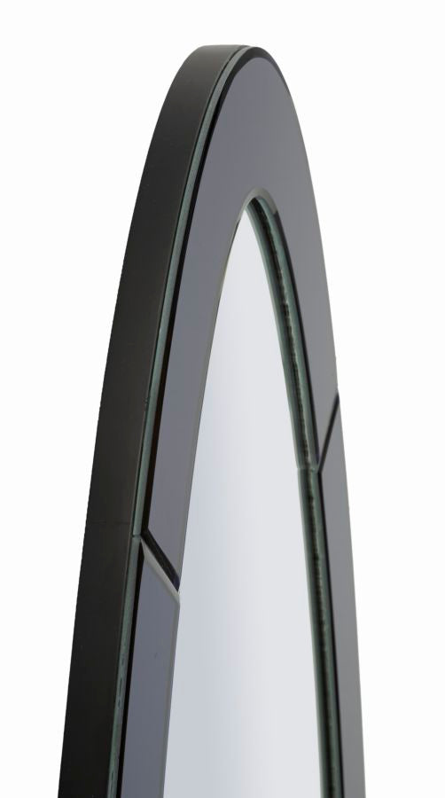 Specchio da muro amman blu cm 55x2x150 (misura specchio cm 42,5x137,5)