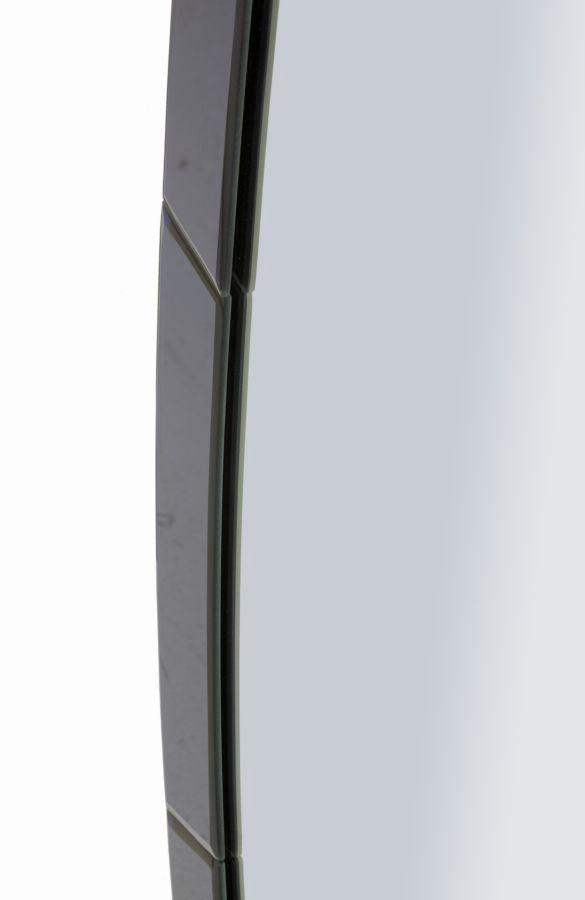 Specchio da muro amman blu cm 55x2x150 (misura specchio cm 42,5x137,5)