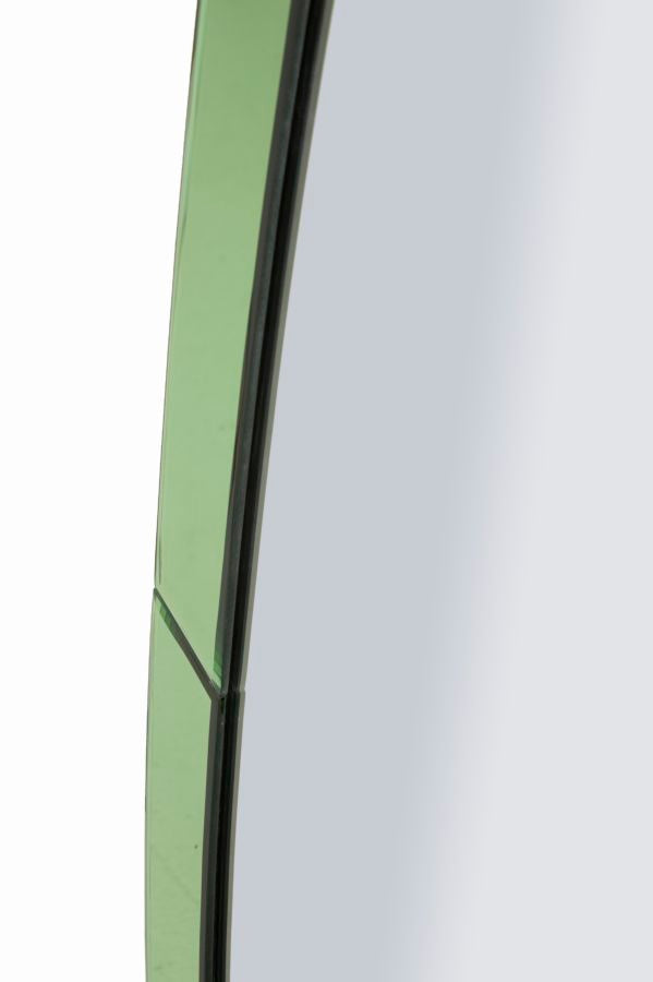 Specchio da muro amman verde cm 55x2x150 (misura specchio cm 42,5x137,5)