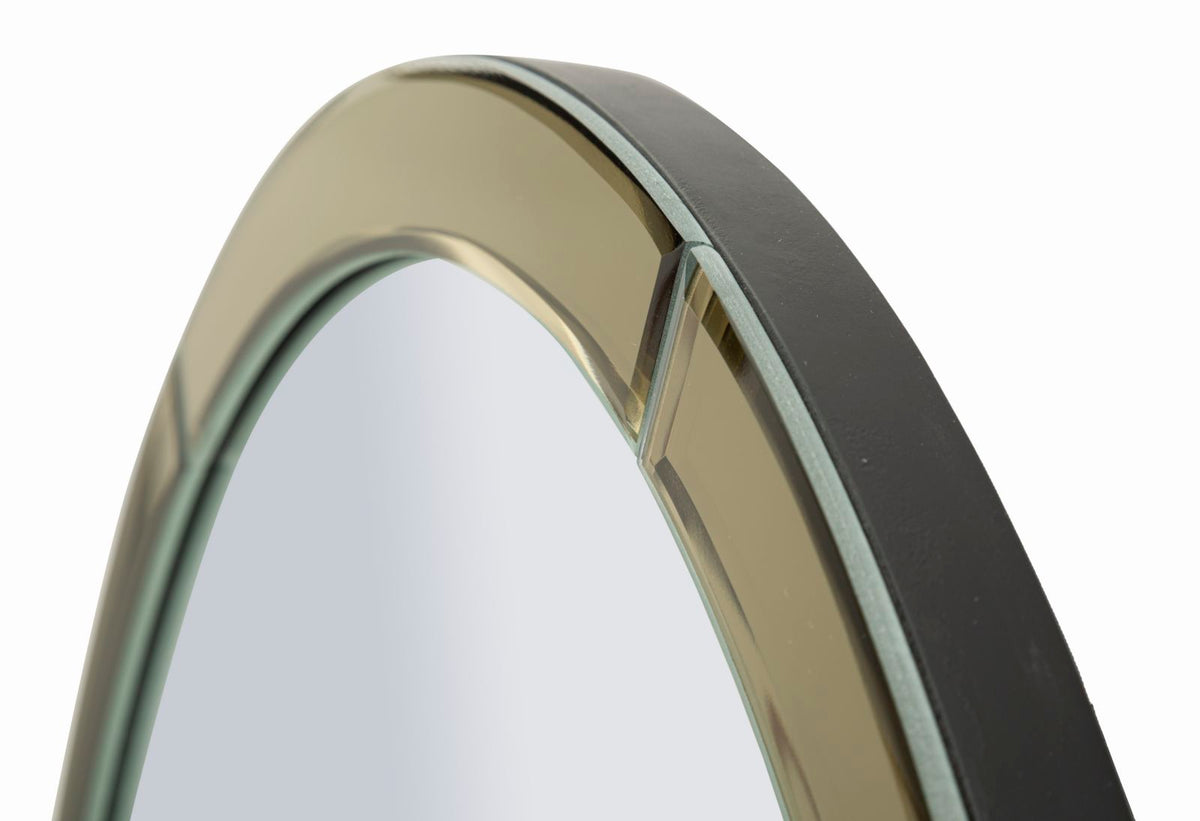 Specchio da muro baku oro cm 55x2x150 (misura specchio cm 49x144)