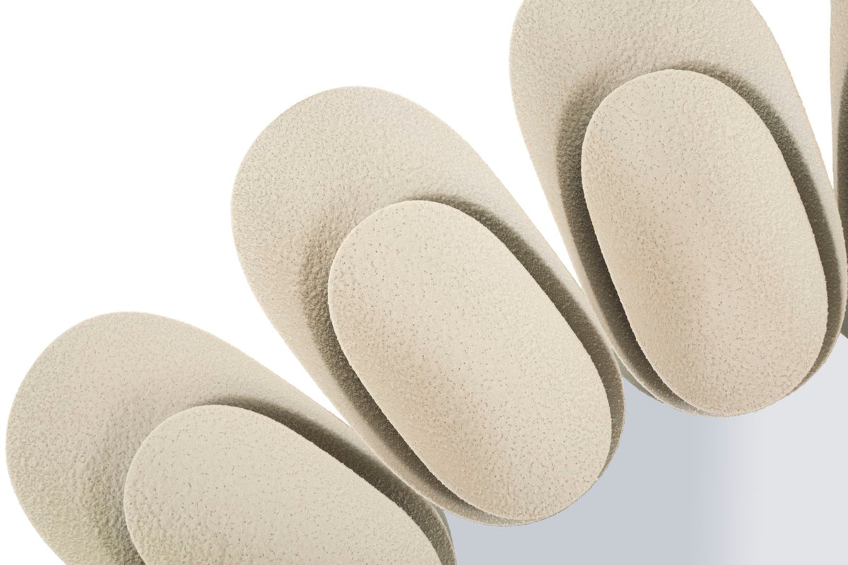 Mauro Ferretti Specchio da Muro Dune Double Ø 85 x 6 cm (misura Specchio Ø 50)