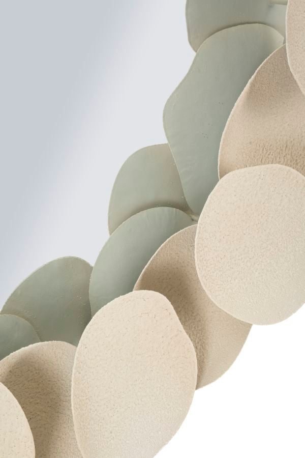 Mauro Ferretti Specchio da Muro Dune 85 x 7,5 x 85 cm (misura Specchio Ø 62)