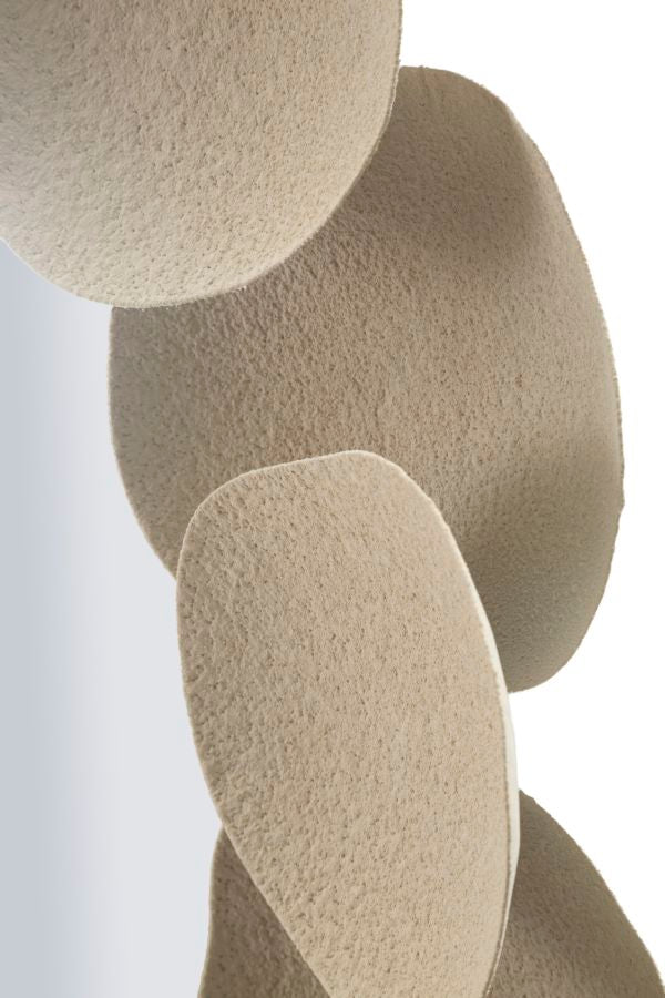 Mauro Ferretti Specchio da Muro Dune 85 x 7,5 x 85 cm (misura Specchio Ø 62)