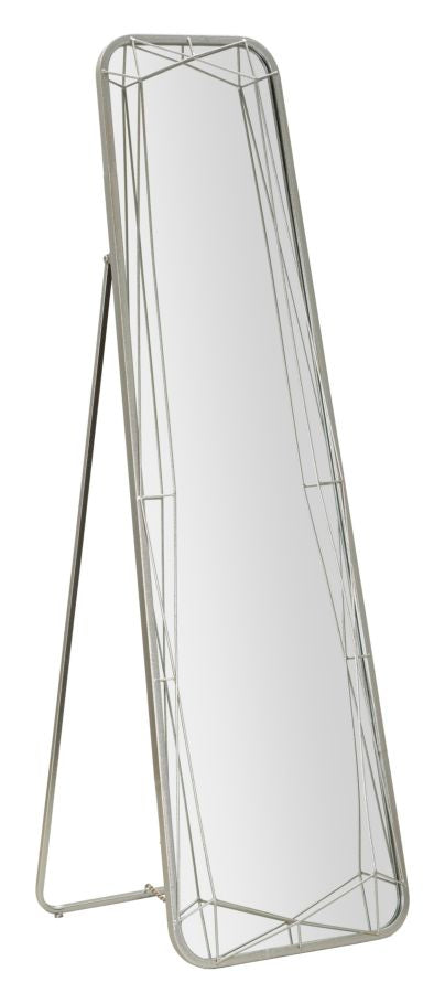Specchio da terra silver cm 46x2-57x153 (misura specchio cm 43x150)