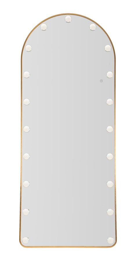 Specchio da terra LED hollywood arco cm 70x6-45x170 (3 tonalita' di luce)