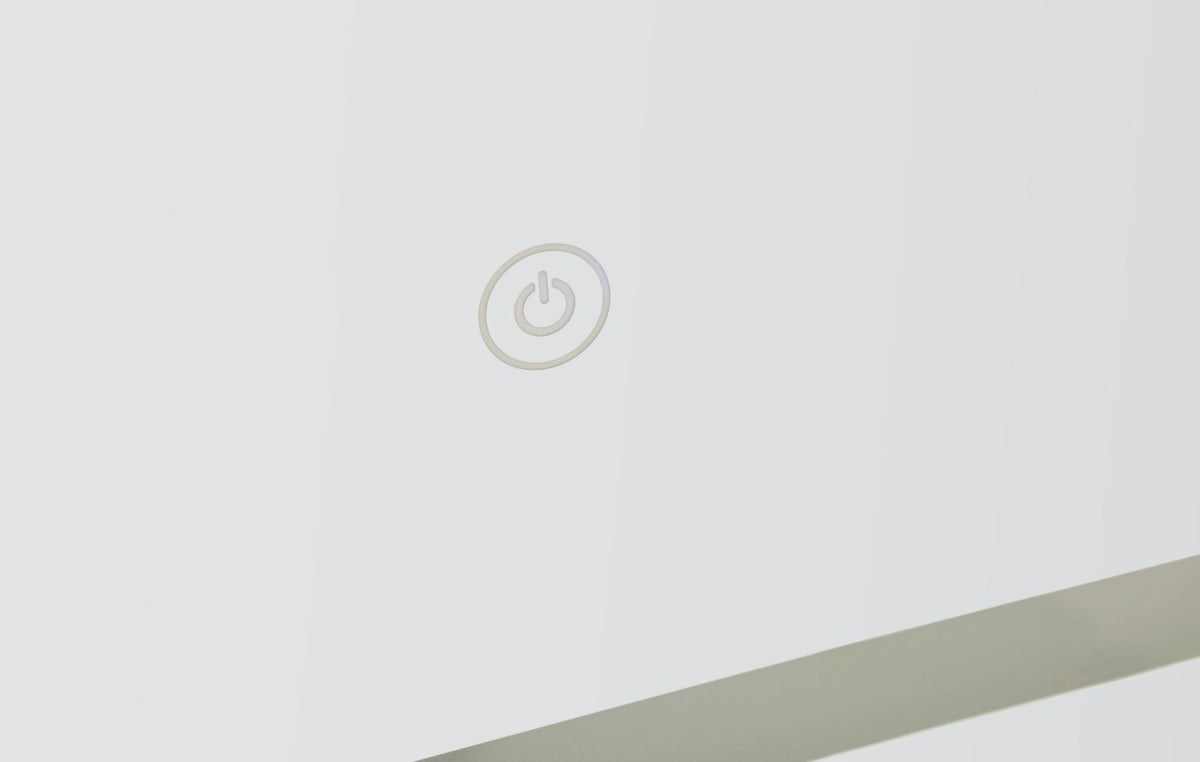 Specchio da muro LED simple rett. cm 60x3,5x80 (3 tonalita' di luce)