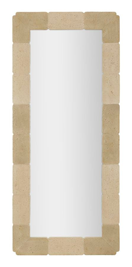 Specchio da muro stones rettangolare cm 70x3x160 (temperato mis. int. øcm 47x97)
