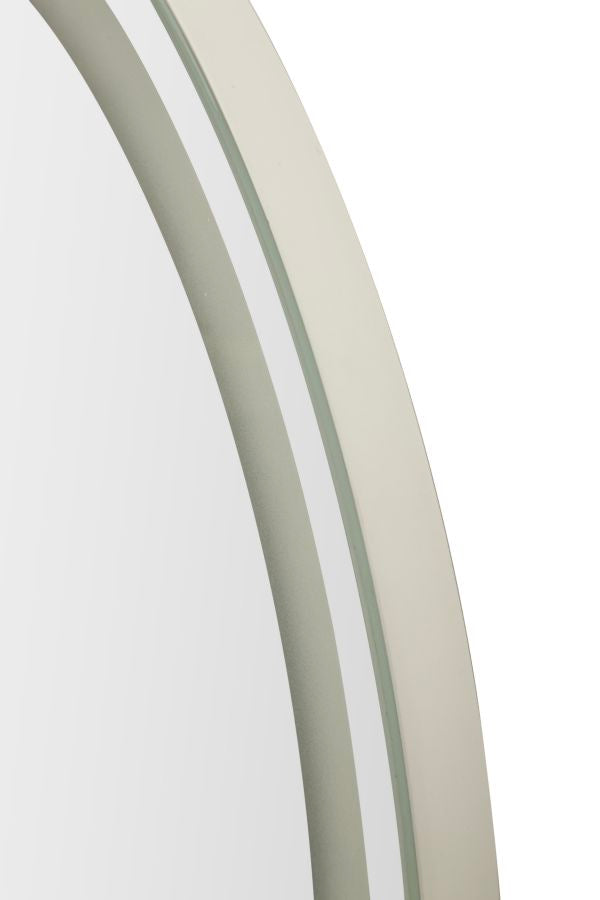 Specchio da muro LED oval cm 50x2,5x160 (3 tonalita' di luce)