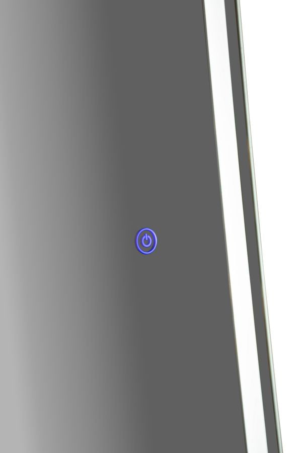 Specchio da terra/muro LED arco cm 76x4x177(3tonalita' di luce)