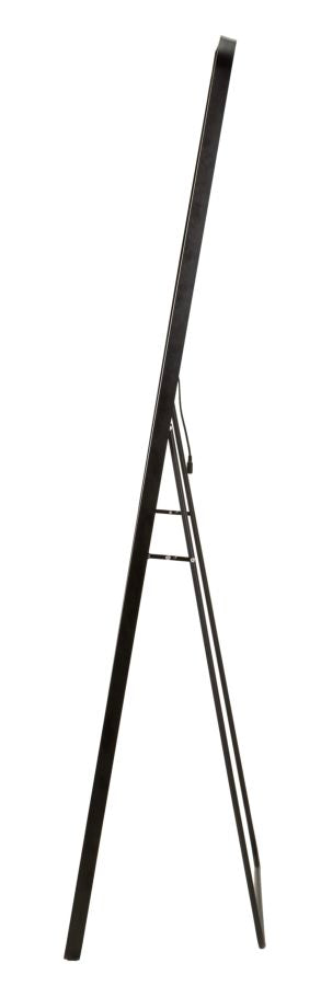 Specchio da terra/muro LED black frame rett. cm 70x4x170(3tonalita' di luce)